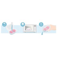 Philips Avent Cumlík Ultrasoft Premium Neutral 6-18m dievča 2ks - cena, srovnání