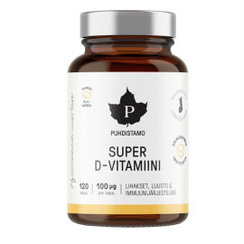 Puhdistamo Super Vitamin D 4000 IU 120tbl