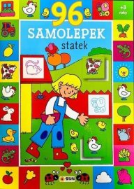 Statek 96 samolepek - Kniha pro nejmenší