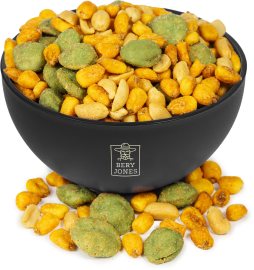 Bery Jones Slaný mix - arašidy s wasabi a kukuricou 1000g