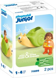 Playmobil 71699 Junior: Hojdací slimák s funkciou hrkálky