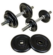 StormRed Painted Dumbbell Set 18kg - cena, srovnání