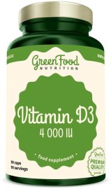 Greenfood Vitamín D3 4000 IU 90tbl