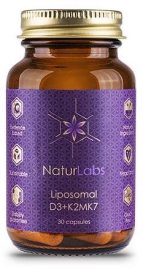 NaturLabs Lipozomálny vitamín D3 + K2 30tbl