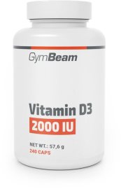 Gymbeam Vitamin D3 2000 IU 240tbl