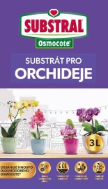 Substral Substrát na orchidei s hnojivom OSMOCOTE 3l