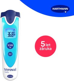 Hartmann-Rico Veroval Baby teplomer modrý