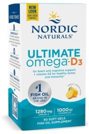 Nordic Naturals Ultimate Omega-D3 1280mg 60tbl