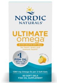 Nordic Naturals Ultimate Omega v rybej želatíne 1280mg 60tbl