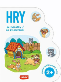 Hry se zvířátky / so zviertatkami 2+ - modrý sešit / modrý zošit