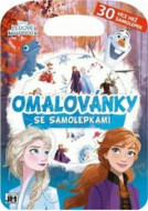 Omalovánka se samolepkami Ledové království 2 - cena, srovnání