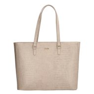 Charm London Béžová vroubkovaná shopper kabelka „Olympie“ - cena, srovnání