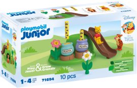 Playmobil 71694 Junior & Disney: Včelia záhrada Macka Pu a Tigríka