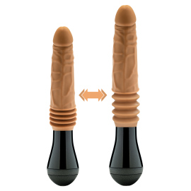 Blush Dr. Skin Silicone Dr. Arthur Thrusting Gyrating Vibrating Dildo