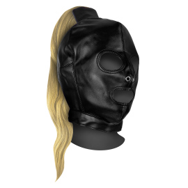 Ouch! Xtreme Mask with Blonde Ponytail