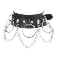 STD Metal Collar with Chains - cena, srovnání