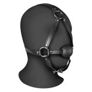 Ouch! Xtreme Head Harness with Solid Ball Gag - cena, srovnání