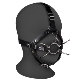 Ouch! Xtreme Head Harness with Spider Gag and Nose Hooks