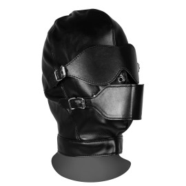 Ouch! Xtreme Blindfolded Mask with Breathable Ball Gag