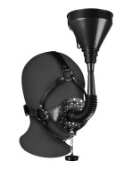 Ouch! Xtreme Open Mouth Gag Head Harness with Funnel - cena, srovnání