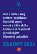 Zákony V 2024 Štátna a verejná správa, školy a obce - cena, srovnání