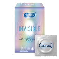 Durex Invisible Extra Lubricated 16ks - cena, srovnání