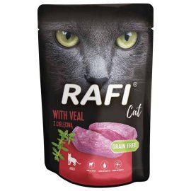 Rafi Cat Grain Free teľacie vrecúško 100g