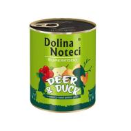 Dolina Noteci Premium SuperFood jeleň a kačica 800g - cena, srovnání