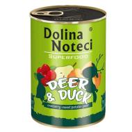 Dolina Noteci Premium SuperFood jeleň a kačka 400g - cena, srovnání