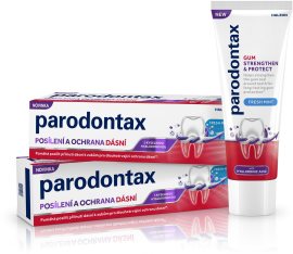 Glaxosmithkline Parodontax Posilnenie a ochrana ďasien Fresh Mint s kyselinou hyaluronovou 2x75ml