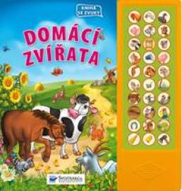 Domácí zvířata - kniha se zvuky