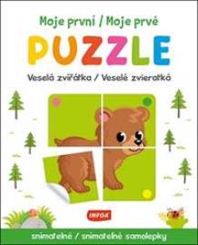 Moje prvé puzzle - Veselé zvieratká