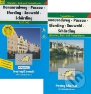 Donauradweg, Passau, Eferding, Sauwald, Schärding 1:50 000 - cena, srovnání